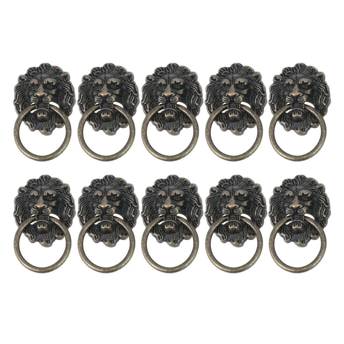 

10 Pcs Pulls Metal Cabinet Door Knobs Door Knobs Drawer Wardrobe Furniture Cupboard H Hardware Durable Easy Install