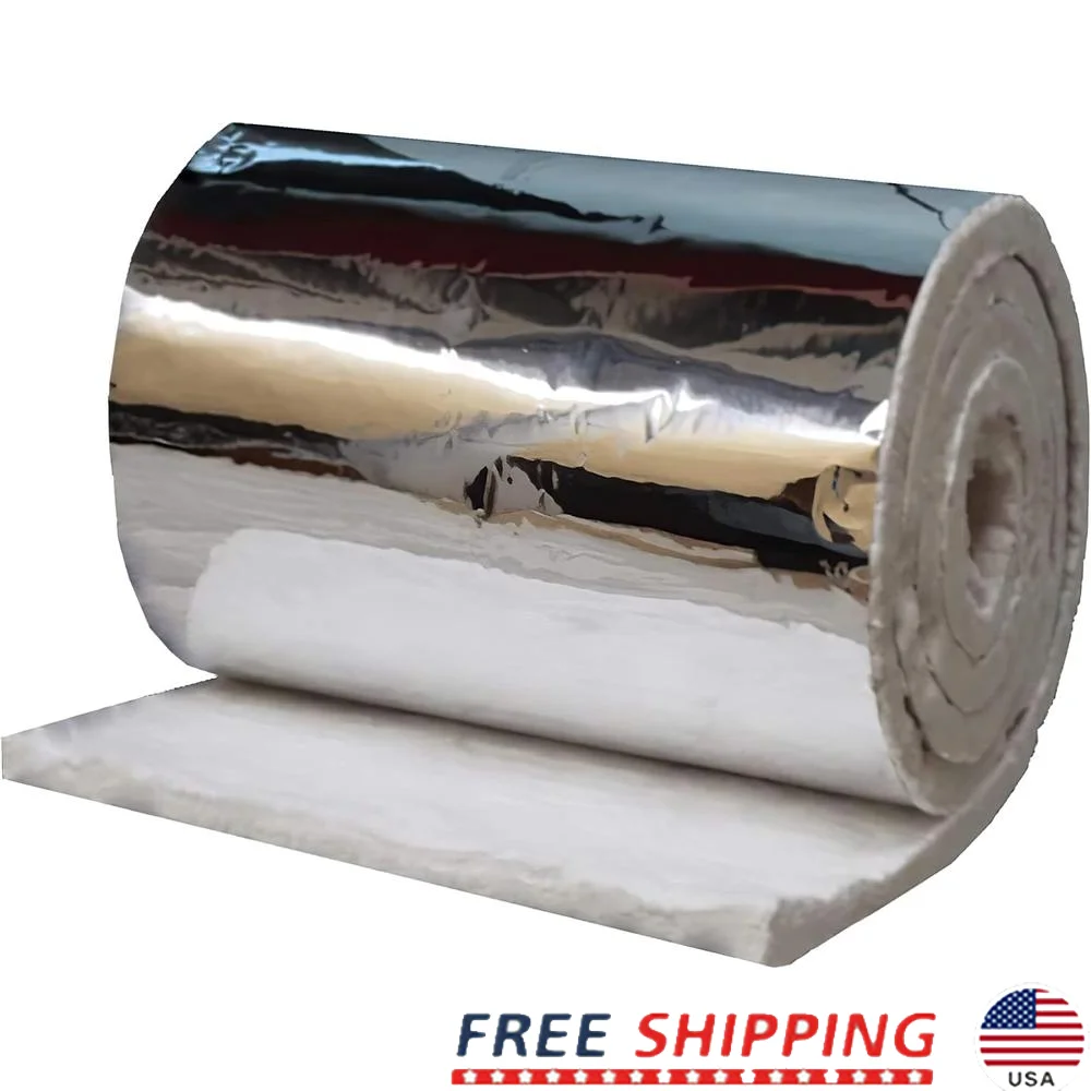 High Temp Insulation Blanket 2400F Aluminum Foil 1