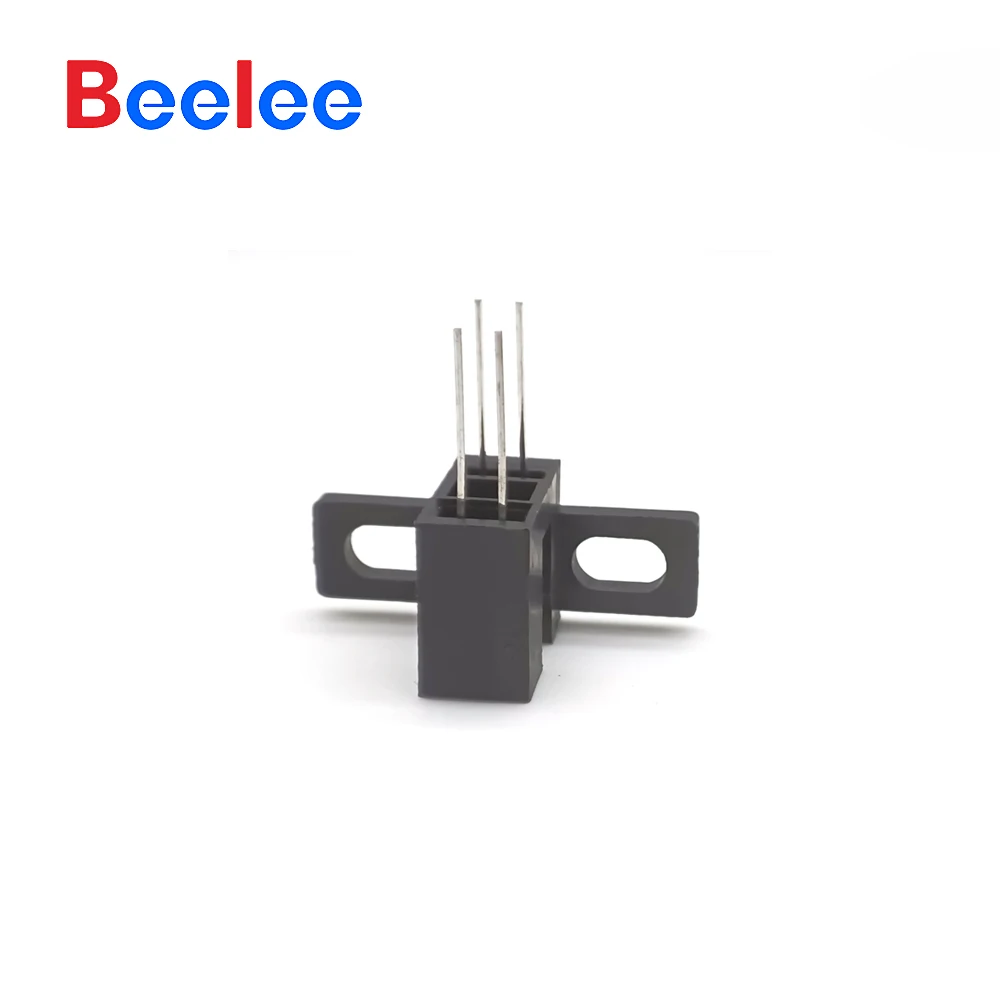 50 Buah Beelee 1.5V Saklar Optik 13*10.5Mm Photointerrupter Berlubang Transistor Foto Kopling Optik