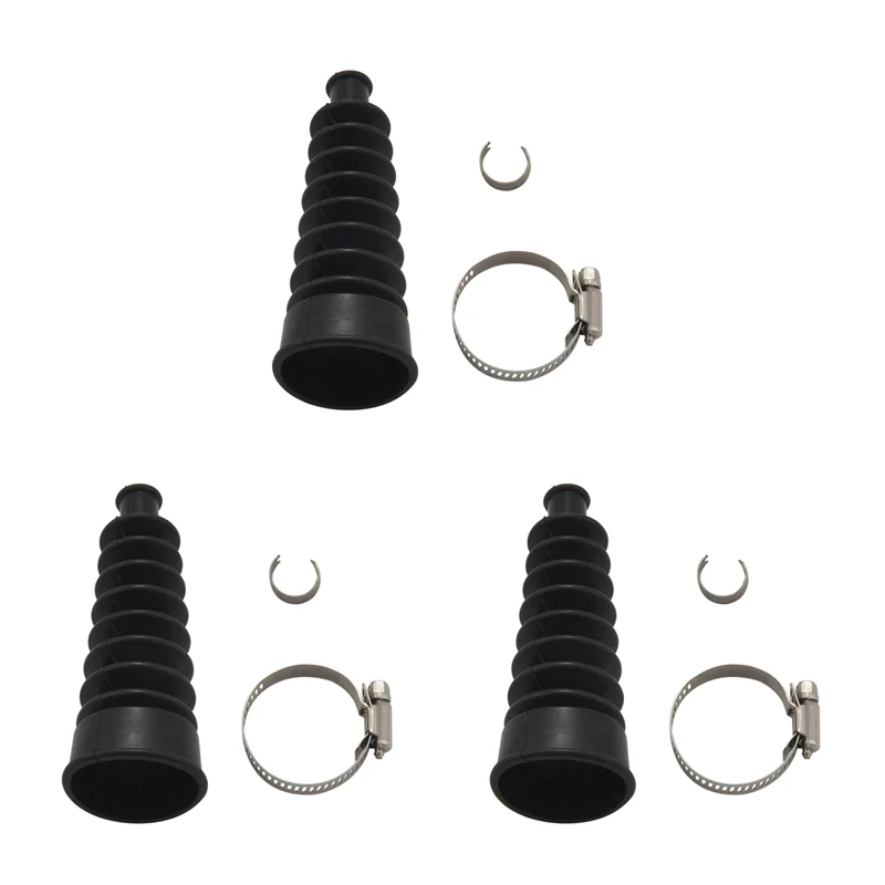 3X Shift Cable Bellows Kit For Mercruiser Alpha , Bravo, R, Mr, 1 Replaces 74639A2