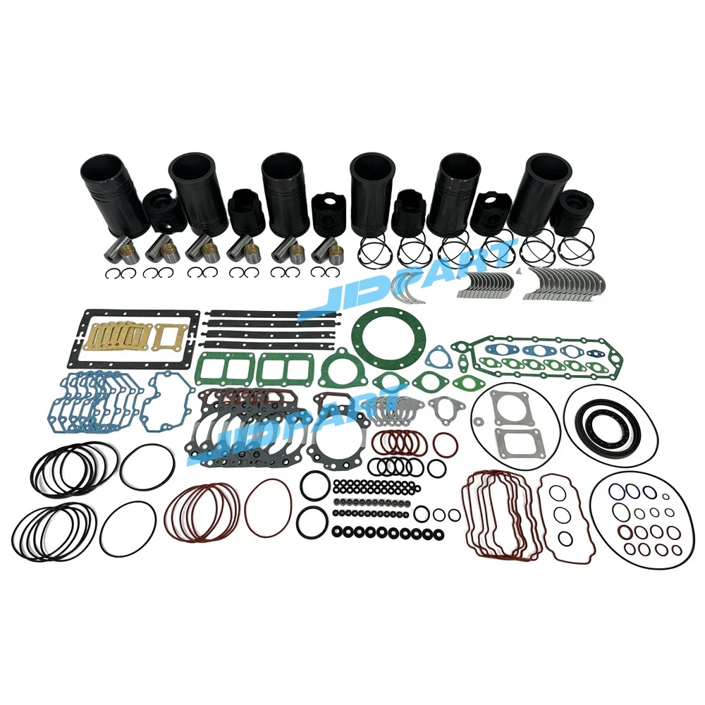 

Cylinder Liner Kit With Gasket Set Bearing 6151-31-2710 For Komatsu 6D125 Engine Spare Parts