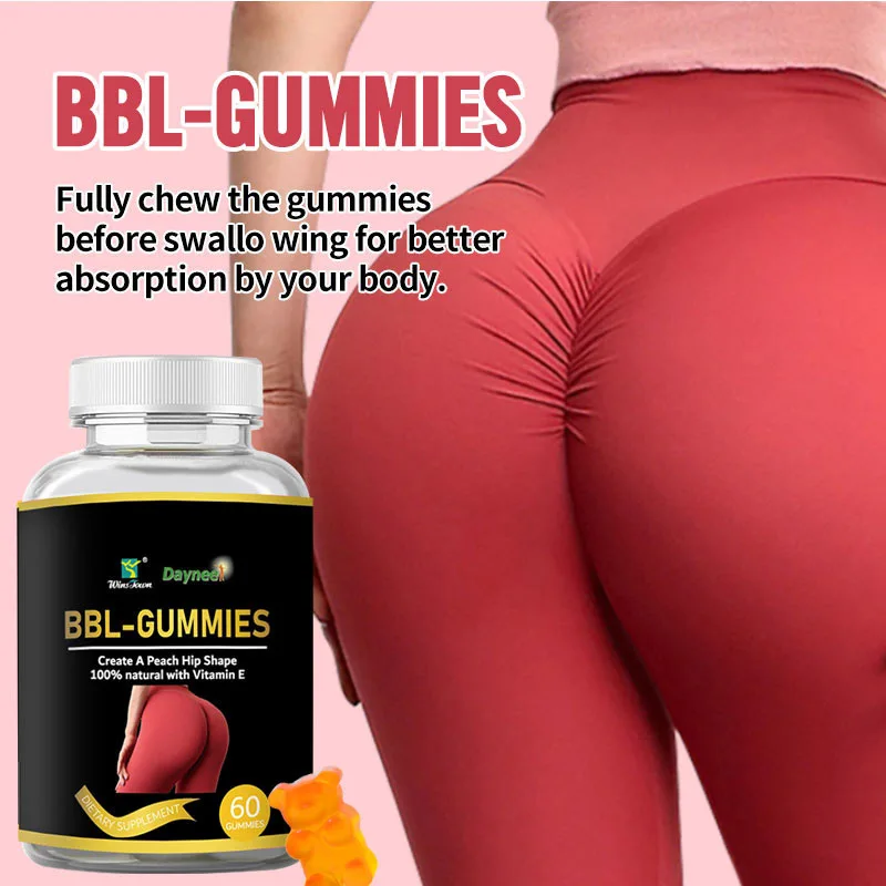 

1 bottle of female BBL buttocks gummies plump and firm