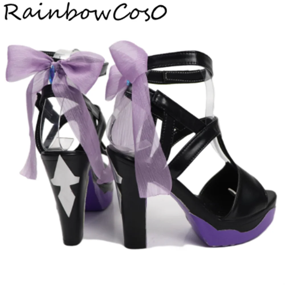 Vivian Banshee Zenless Zone Zero Cosplay Shoes Boots Game Anime Party Halloween RainbowCos0 W5465