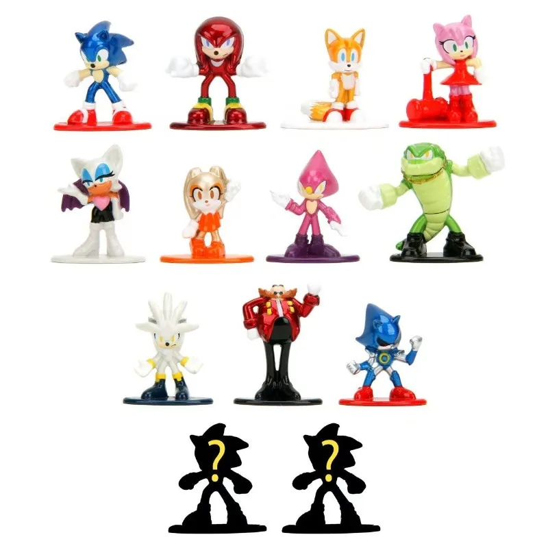 Jada Sonic The Hedgehog  Anime Figure Blind Box Toys Mystery Diecast Metal Mini Model Toy Collection Ornament Boys Girls Gifts - view 2