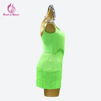 Robe de danse latine élégante pour femme, tenue de compétition, costume de bal américain, vêtements de cabaret, costume de salle de bal, tenue de danse samba sexy pour fille 3