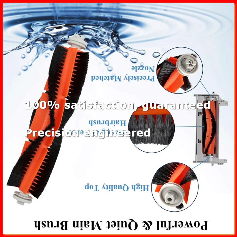 

10 Pcs Main Brush Side Brushes Filters for 1C STYTJ01ZHM Robot Vacuum Cleaner Parts Accessories-ROWI