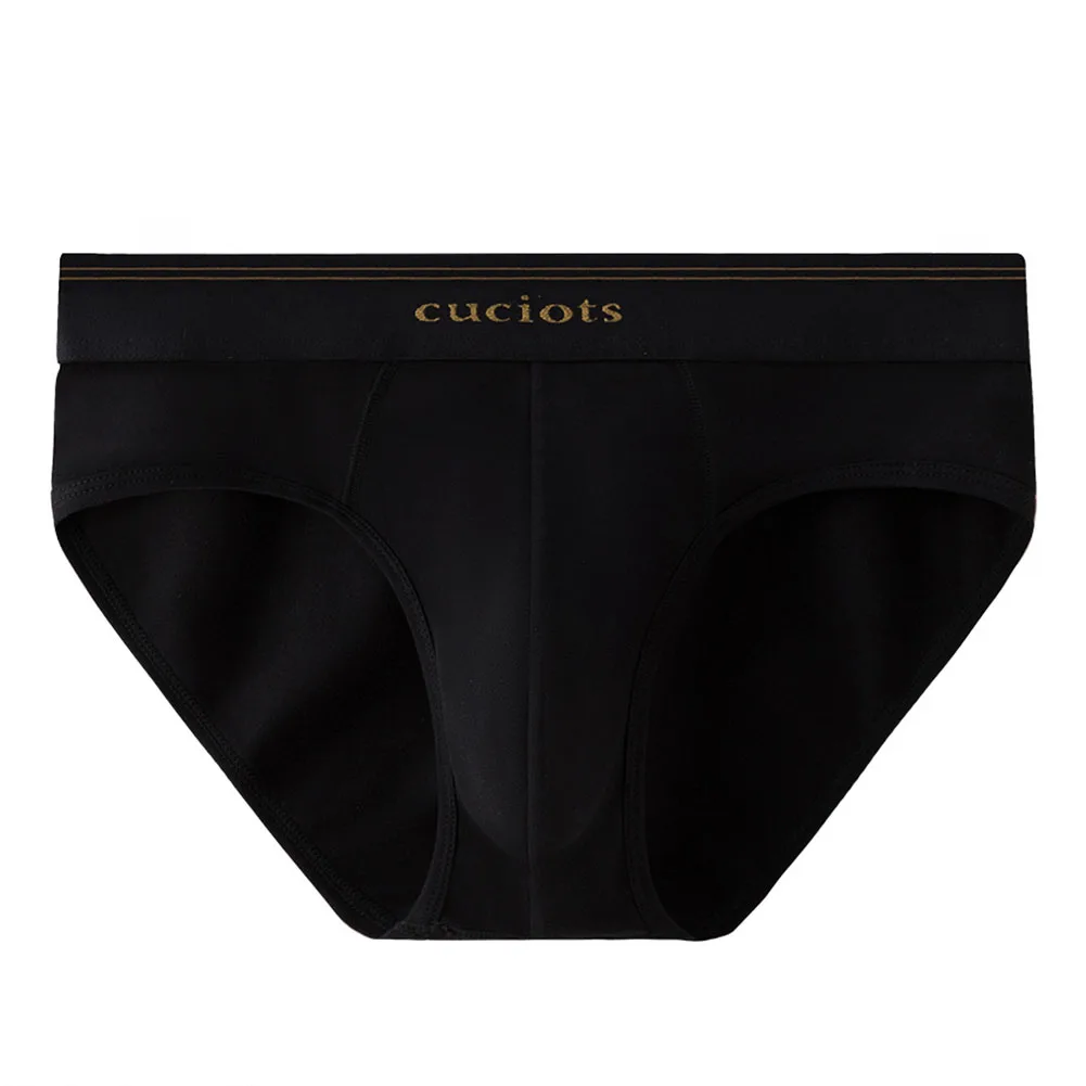 Elastic Mens Modal Briefs with Breathable Pouch Sweat Absorbing Sports Underpants Mid Rise Underwear Suitable for Active Use