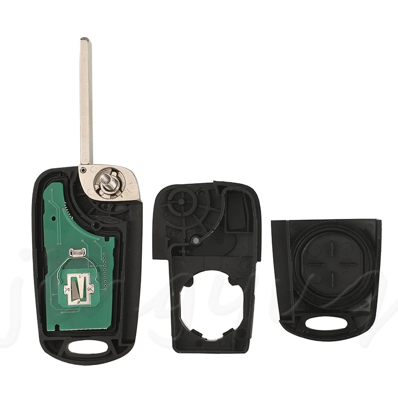 Jingyuqin منتج جديد لكيا 2009-2014 95430-1P001/1P000 مفتاح شفرة HU134 3 أزرار مفتاح السيارة عن بعد فوب 433MHZ FSK/ASK ID46 رقاقة