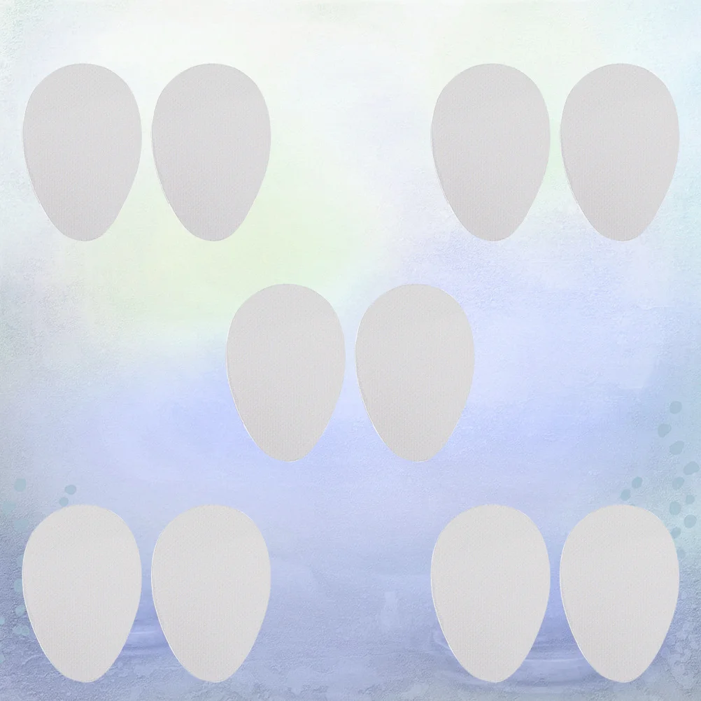 

5pcs Anti-Slip Shoe Pads Self-Adhesive Soles Stickers For High Heels Boots Wear-Resistant Grip Icy Surfaces Foot Care Tools