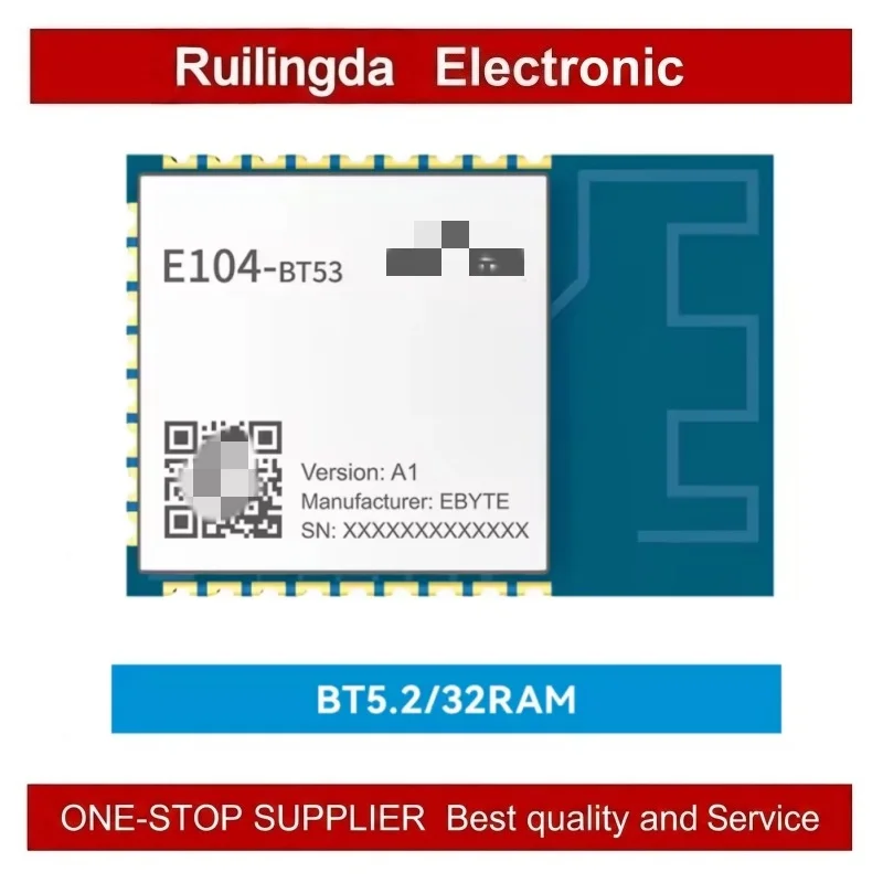 EBYTE E104-BT53A1 E104-BT53C3 E104-BT53A3 EWT104-BT53 AIndustrialGrade EFR32BG22 BLE5.2 Wireless Transceiver Module 2.4GHz GFSK