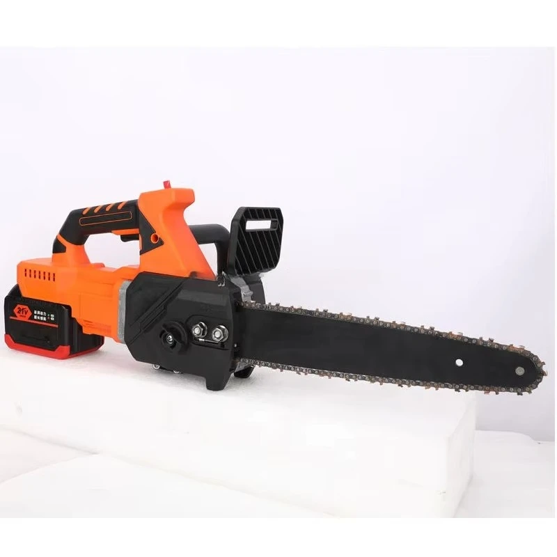 

New Arrival Portable Electric Lithium Battery Chain Saw Rechargeable DIY Grade Hand Brushless Pole Chainsaw for Wood Saw
