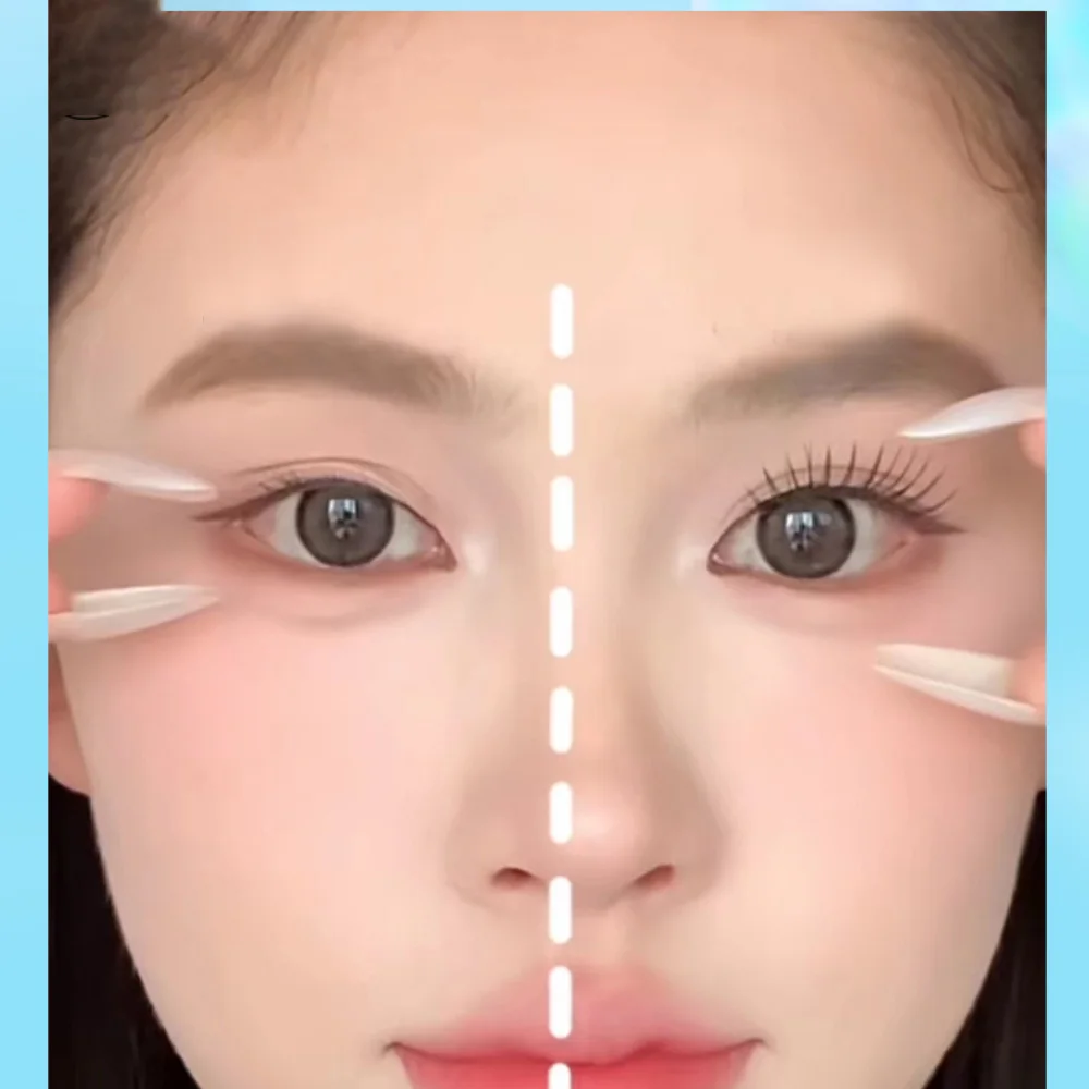 Kpop coreano menina cílios postiços cluster cílios naturais enrolados segmentados cílios maquiagem acessório