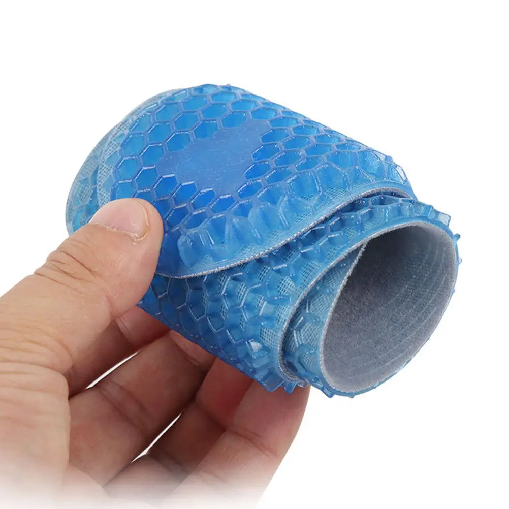 1Pair Breathable Health Insoles Silicone Cellular Pads Shoe-Pads Size S 35-40 Blue Foot Care Sports Massage Buffer Insoles