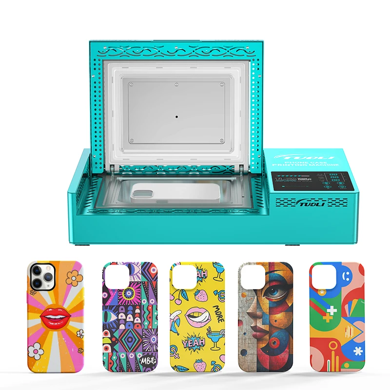 

TuoLi Full Color Beautiful Printing Mobile Cell Cover Machine 3D Sublimation Printers for Pictures Printing on Phone Case