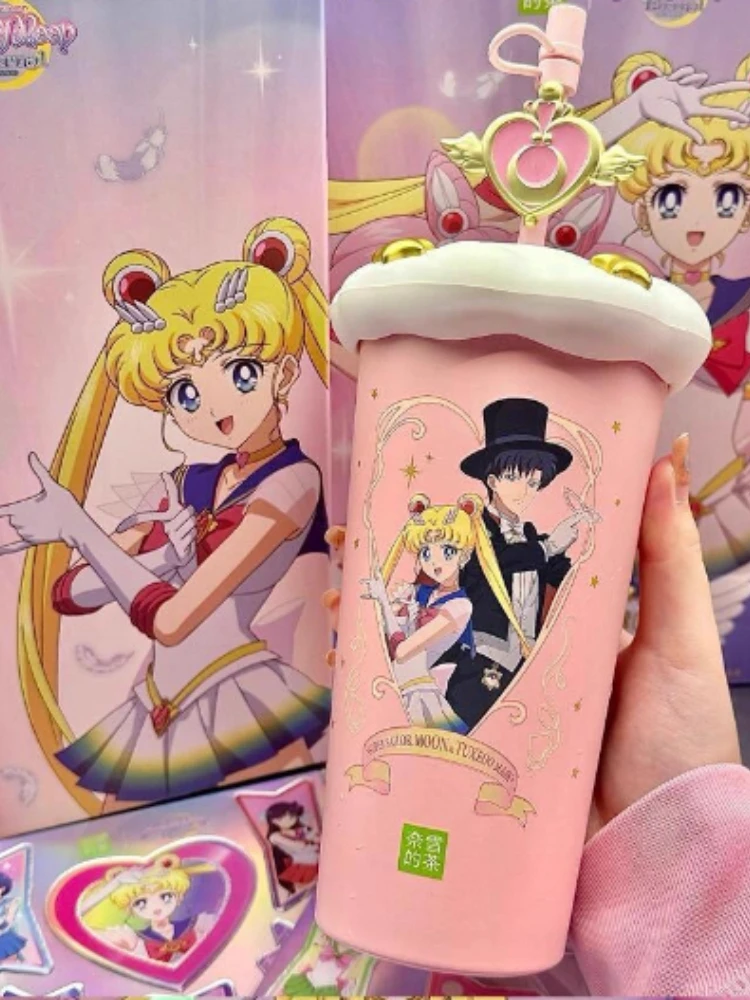 Anime Sailor Ceramic Cup Cute Clouds Tea Cup Milk Cups Cosplay Douji Girlfriend Birthday Gift view 5