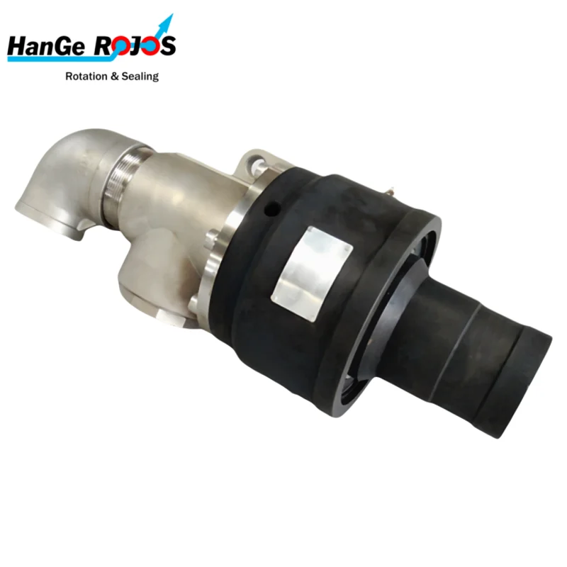 hot Customizable Carbon Steel/304 Stainless Steel High Temperature Rotary Joint Water Swivel Jaw-Jaw Type Polished Finish 500