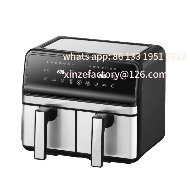 مقلاة كهربائية منزلية وعاء مزدوج مقلاة هوائية متعددة الوظائف بصرية ذات سعة كبيرة فرن ذكي #1