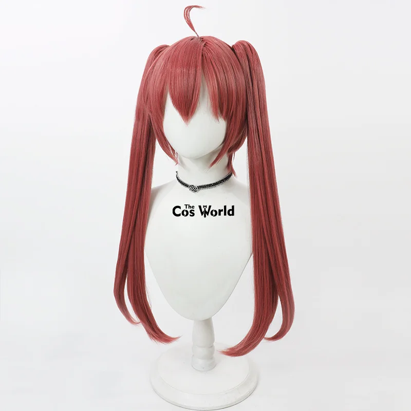 Date a Live Itsuka Kotori Anime 80 cm Parrucche cosplay lunghe e diritte Fibra di capelli sintetici resistenti al calore + cappuccio per parrucca