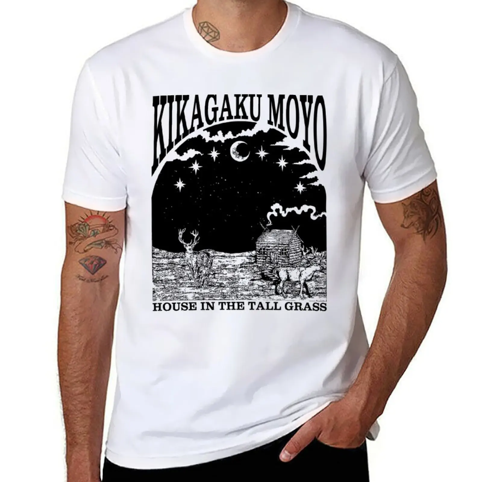 

KIKAGAKU MOYO T-Shirt t shirt for man 100 percent cotton t shirt men 100% cotton luxury brand T-Shirt