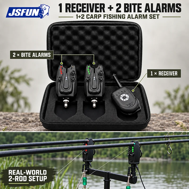 jsfun-1-2-carp-fishing-bite-alarms-fishing-bite-indicator-waterproof-wireless-fishing-alarm-set-fishing-accessories