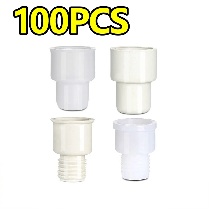 100 pieces rubber silicone flip-top stopper/threaded stopper 14#19#24 high elastic sealing bottle stopper
