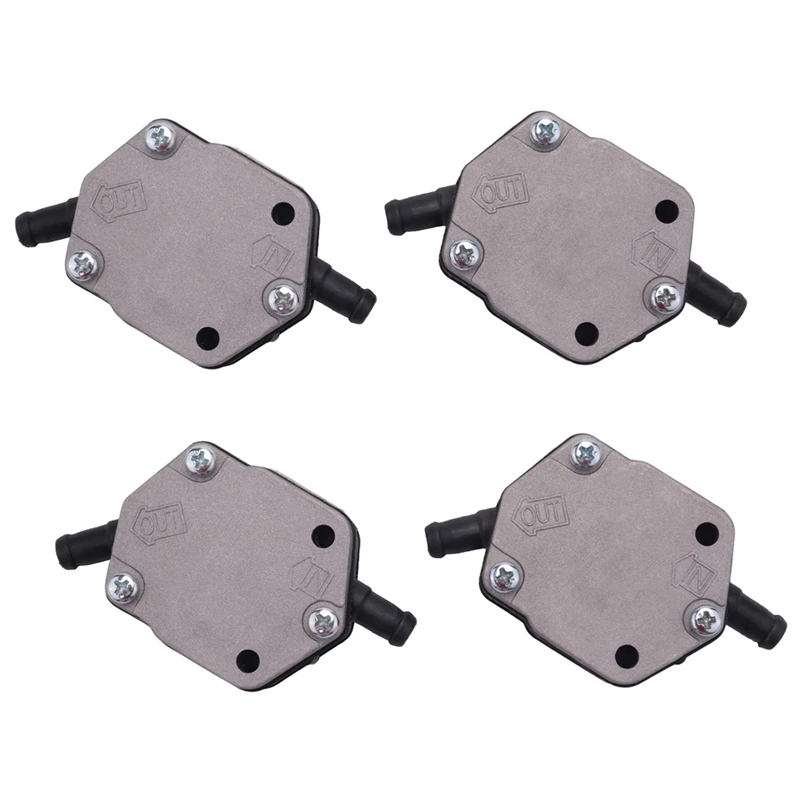 4 Pack Fuel Pump For Yamaha V4 V6 115HP 130HP 150HP 175HP 200HP 225HP 250HP 300HP Outboard 2-Stroke 6E5-24410-00 18-7349