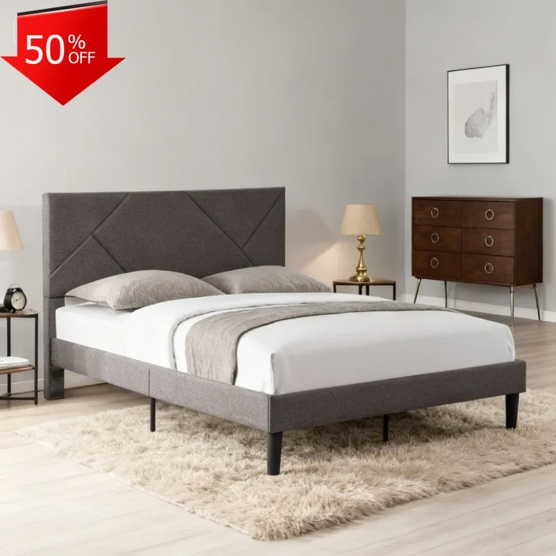 Cama King Bed Frame Cama Somier para niños 135x190, literas individuales, muebles de dibujos animados para adultos, dormitorio, camas y Bases de hierro, juegos de sofás