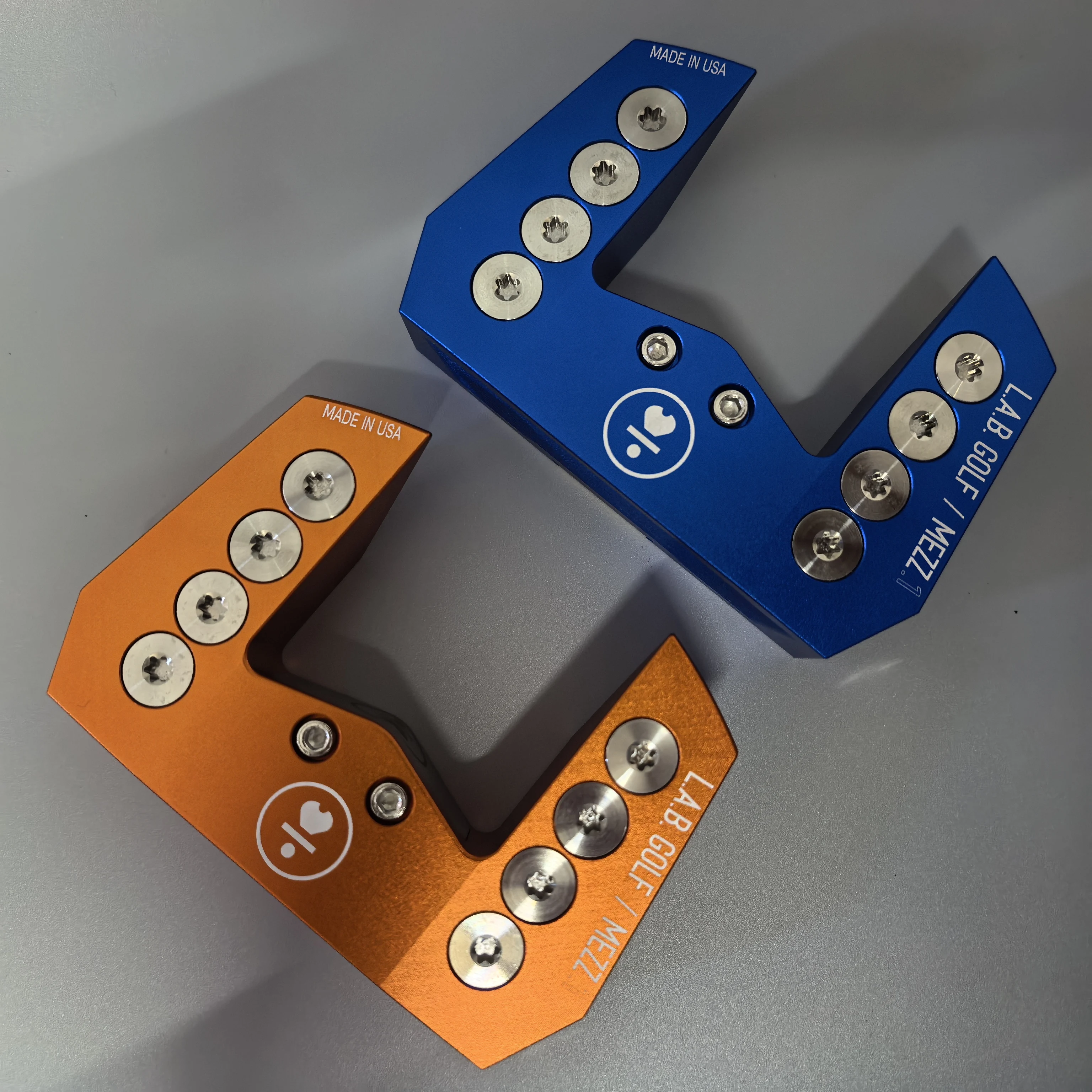 LAB GOLF Big Black，Blue, Orange Bull golf putter MEZZ.1 automatic balancing club face return putter