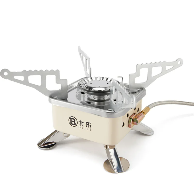 Cassette stove Outdoor stove Folding gas stove Outdoor camping cooker Portable boiling water and tea burner