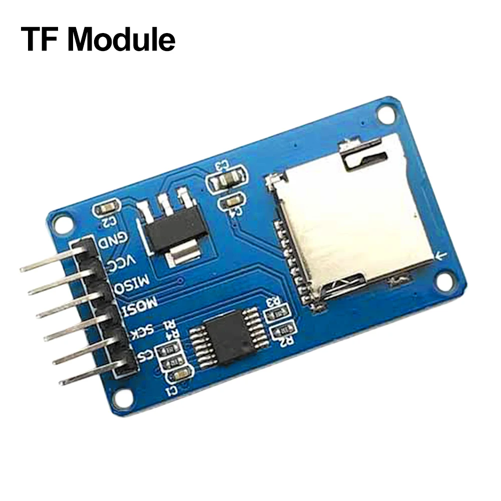 Micro SD Card Reader Module para Arduino, Mini TF Card Storage, Placa de Expansão, Memory Shield, SPI, 5V, 3.3V