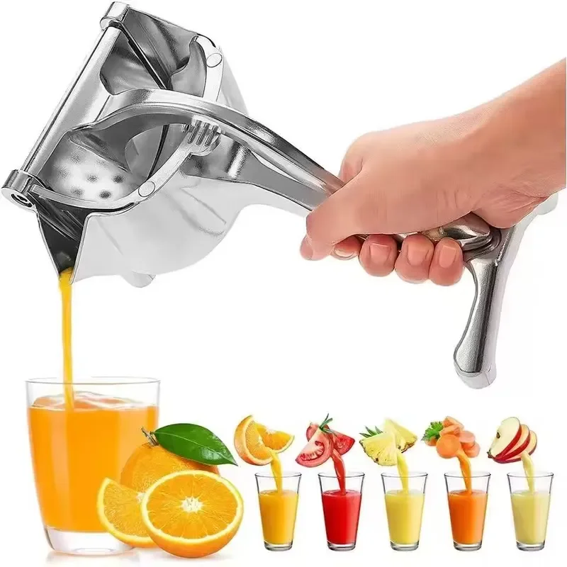 Manual Lemon Juicer Lime Citrus Fruit Press Mini Handheld Squeezer Kitchen Tool for Fresh Juice Making Easy to Clean Compact