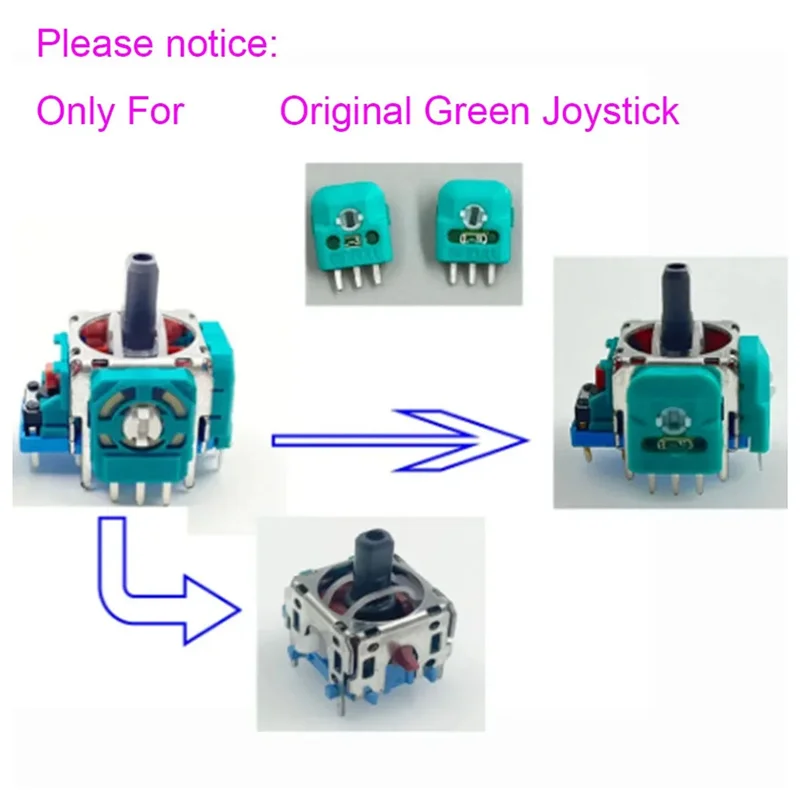 

Y45A-For PS5 Controller Switch Hall Replacement Hall Analog Joystick Potentiometer Sensor Module Axis Resistor 60Pcs