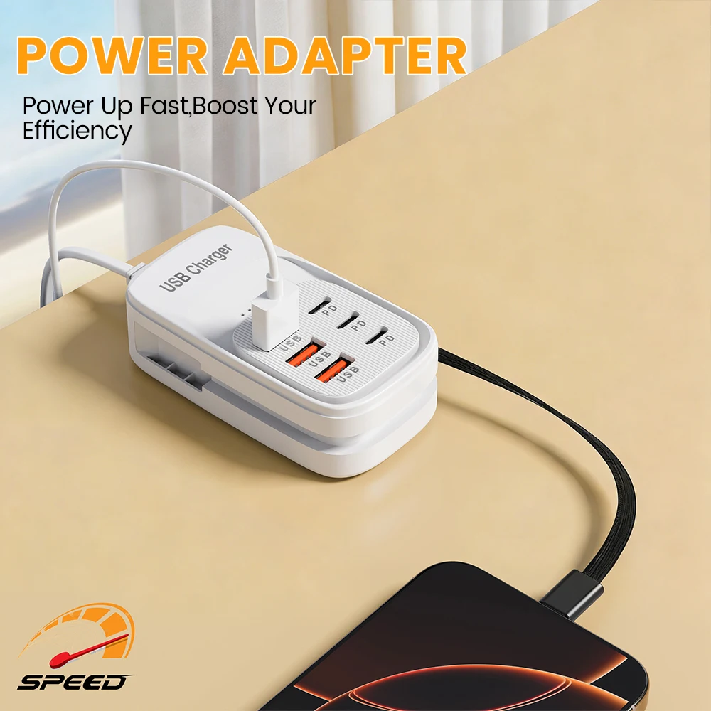 Pengisi Daya Cepat USB 6 in 1 - Power Tools Uk ulasan dan harga