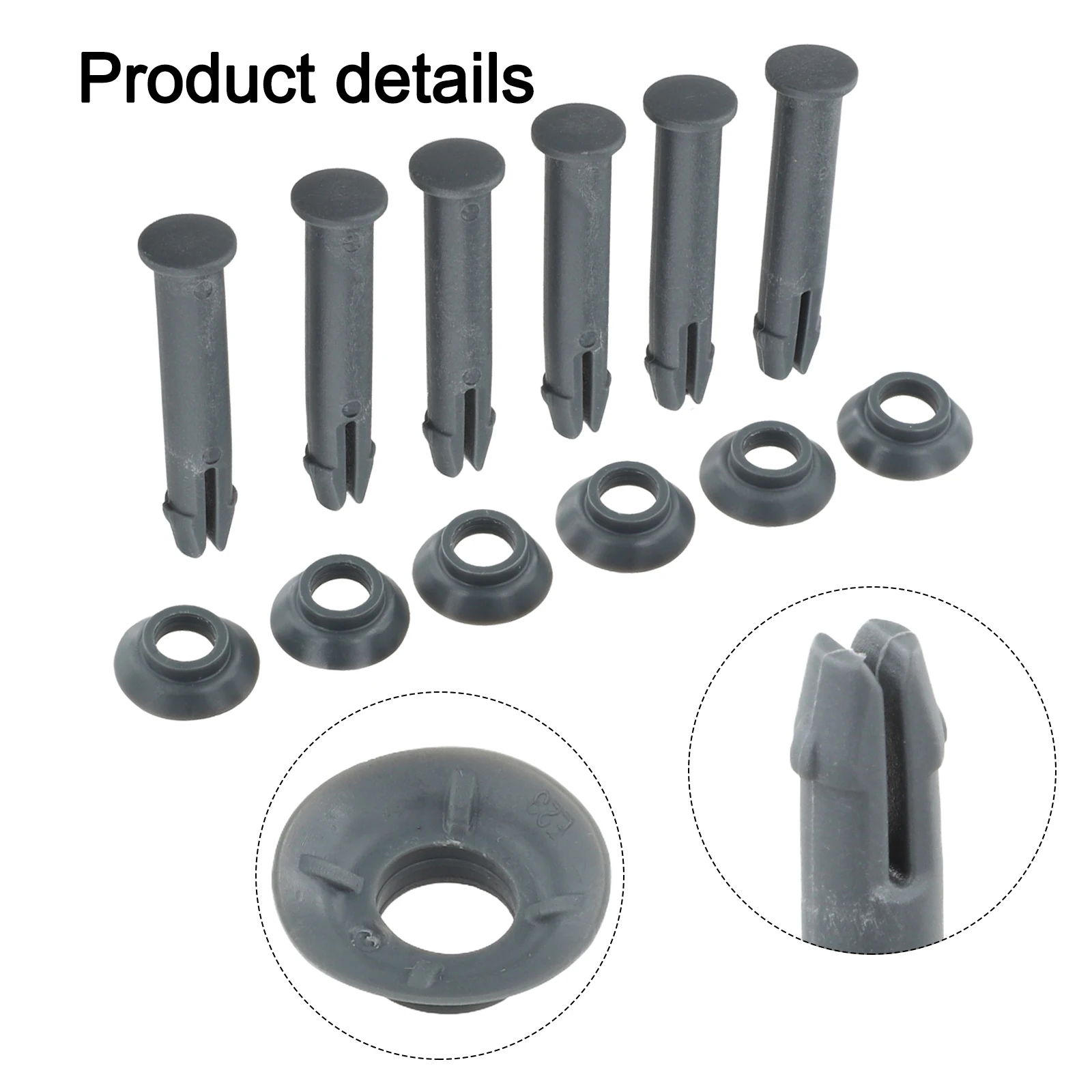 Comprehensive Replacement Pin & Gasket for Kit for Steel For Pro Pools 55mm Long Available in 6 or 10 Sets for Maintenance