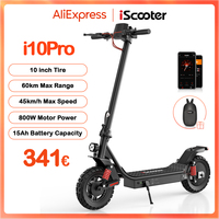iScooter i10Pro 10 inch Electric Scooter 800W 15Ah Scooters 45km/h Electric Kick Scooter 60KM Range Powerful Scooters with APP
