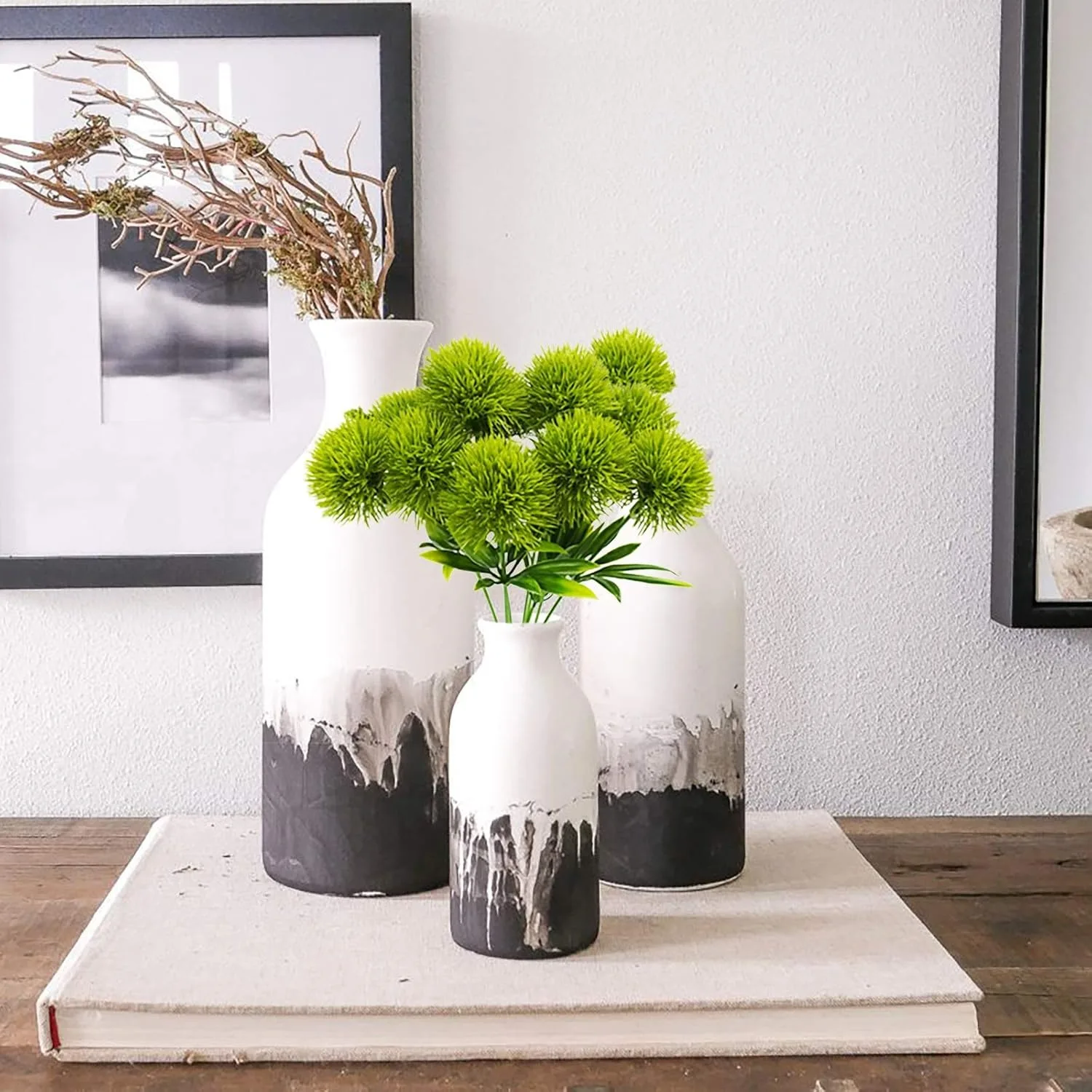 3/7Pcs Künstliche Blumenstrauß Löwenzahn Blumen Wohnzimmer Dekoration Outdoor Garten Blume Hochzeit Decor DIY Kranz Zubehör – Detail 5
