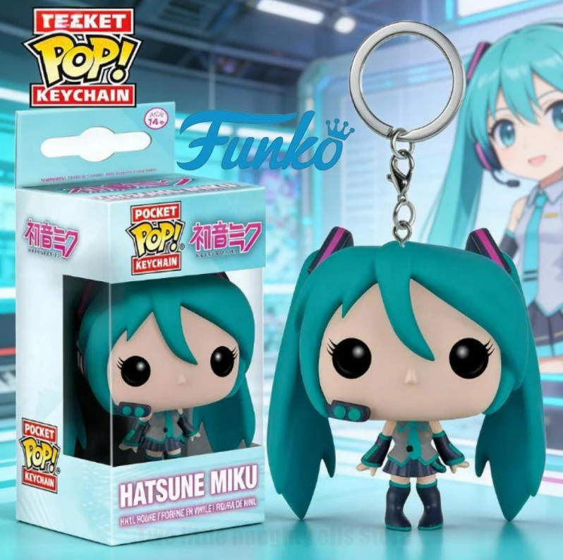 2026funko-bolso-pop-chaveiro-vocaloid-hatsune-miku-classico-flor-de-cerejeira-kawaii-vinil-colecionavel-chaveiro-presente-para-fas-anime