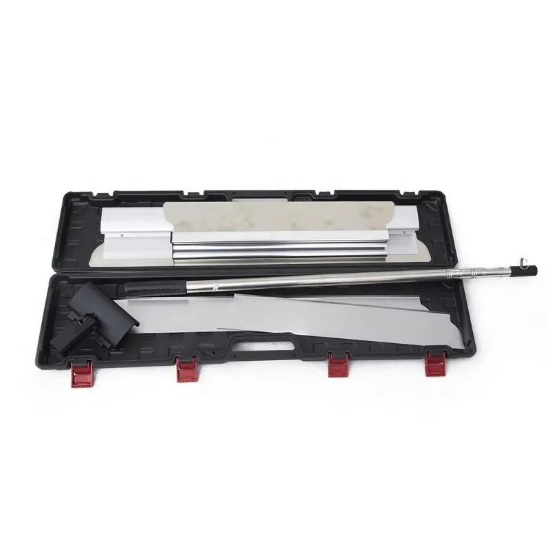 Good Quality Drywall Skimming Blade Putty Knife With Extension Rod Wall Smoothing Tool Skim Blade