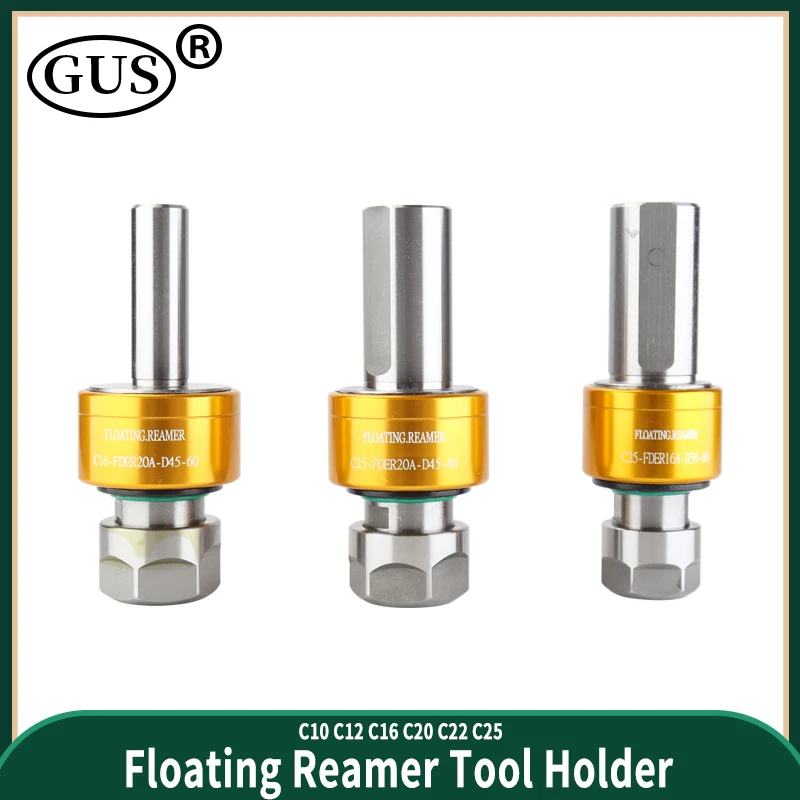 Radial Floating Reamer Tool Holder C10 C12 C16 C20 C22 C25 C32 FDER11 ER16 ER20 ER25 ER32 Collet Automatically Correct For Lathe