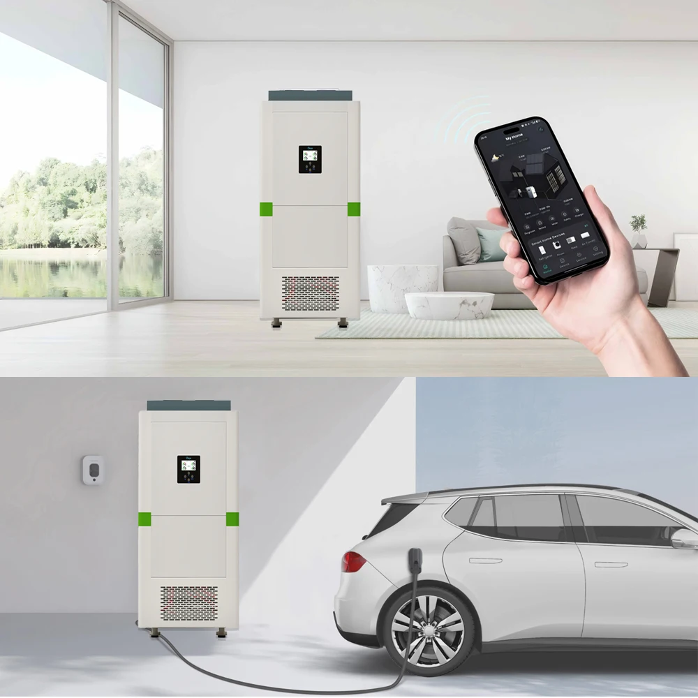 Lifepo4 Battery 48v 51.2v 10kw 15kw 48kwh 50kwh All in One Solar Energy Storage Lithium Battery with 6000 8500 Cycle Stackable