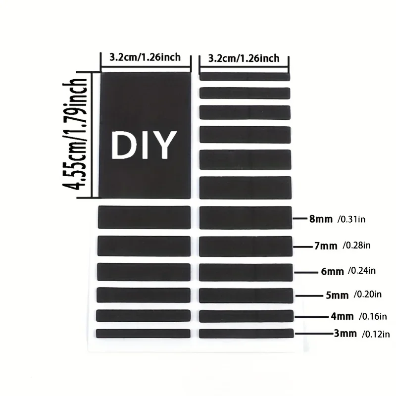 4pcs Ring Size Adjust EVA Invisible Sticker For Loose Rings Transparent White Finger Ring Size Resizer Reducer Jewelry Tools
