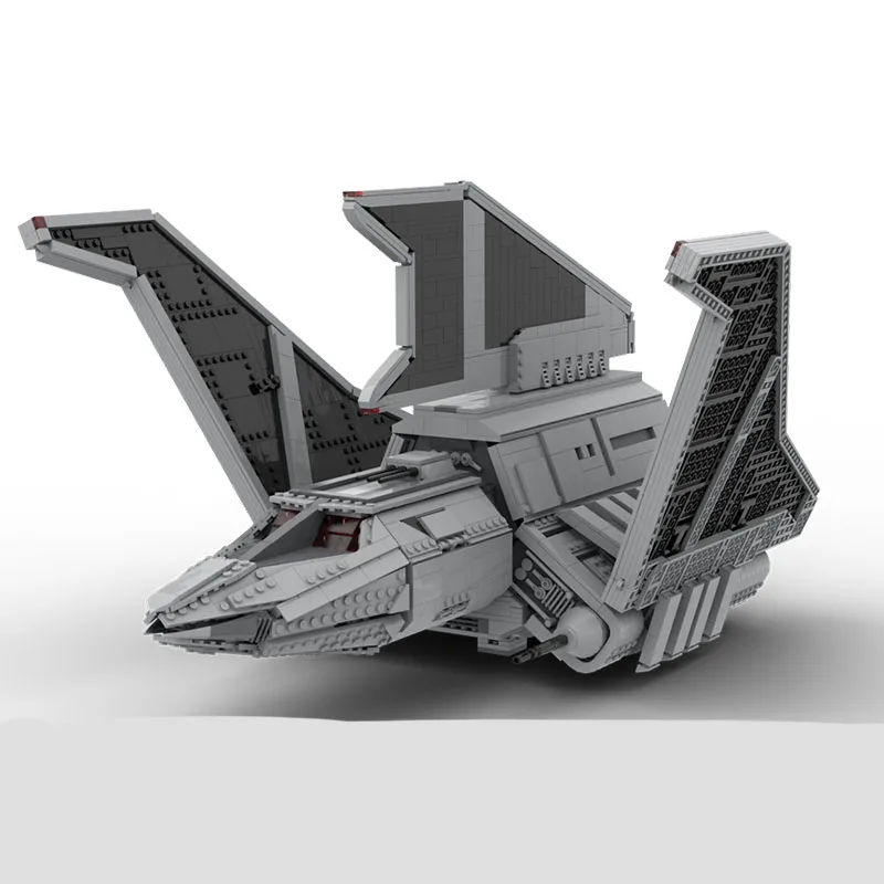 817pcs MOC Star Battle SW Cockpit Interior UCS HAVOC Marauder Shuttle Bad Batch Model Building Blocks Assemble 3D Collection