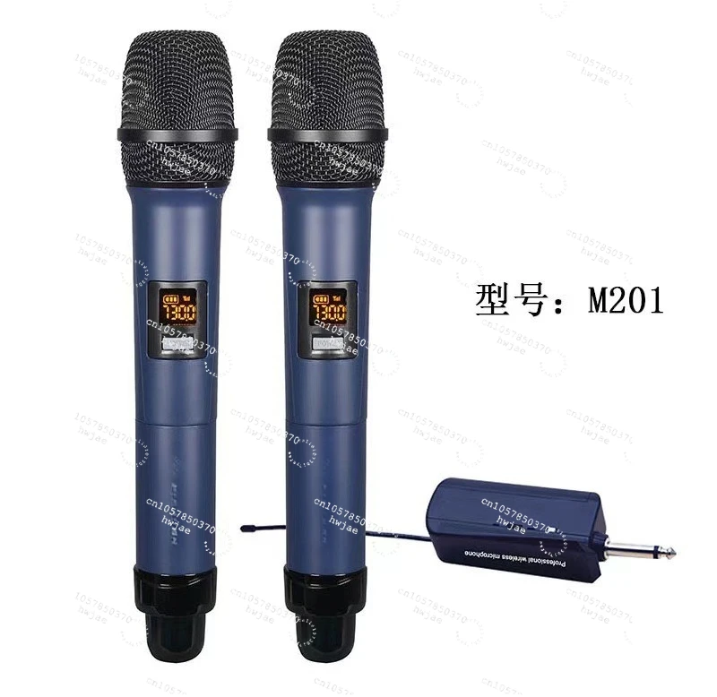 M2 Wireless Microphone M201 One To Two U-segment Anti-howling Karaoke Performance Stage Microphone