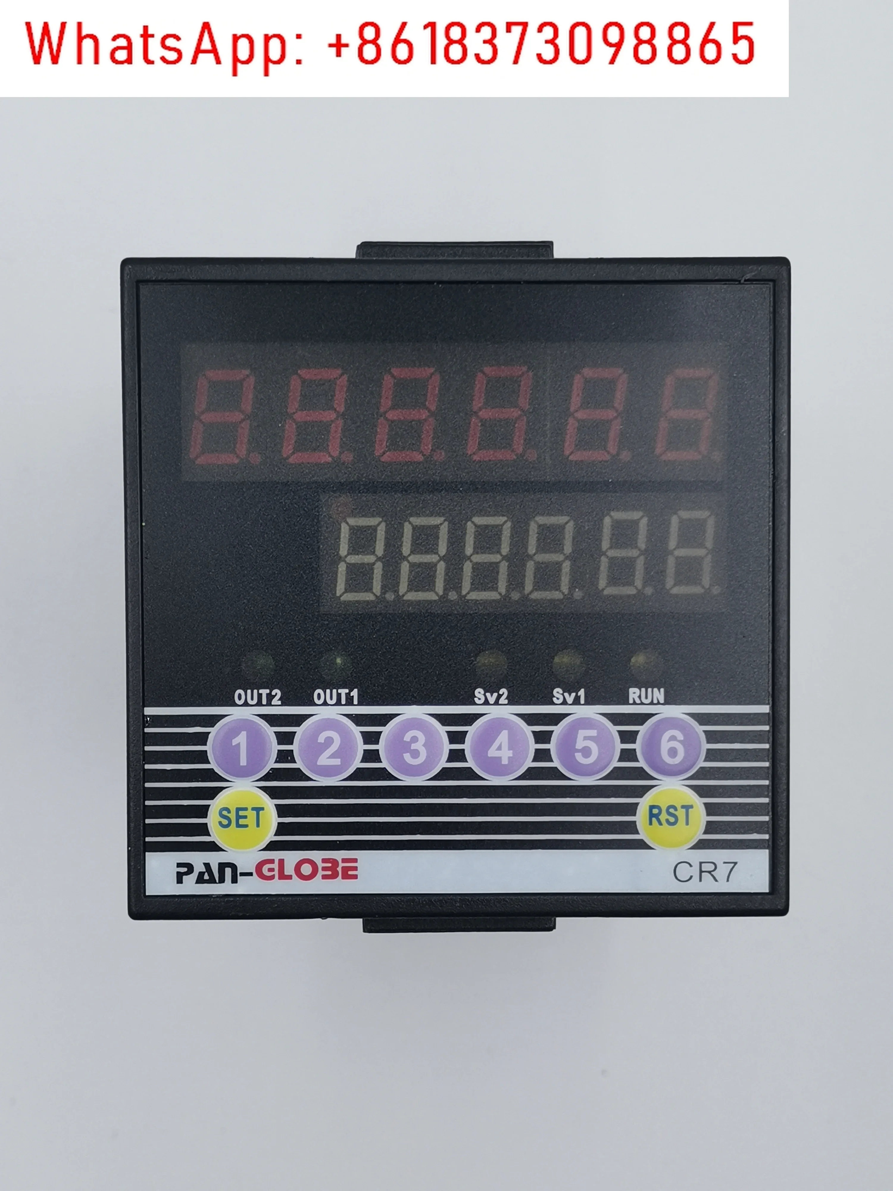 CR7-P1S6-R0 CR7-P2S6-RO Taiwan Panduit (PAN-GLOBE) compteur simple/double segments six bits