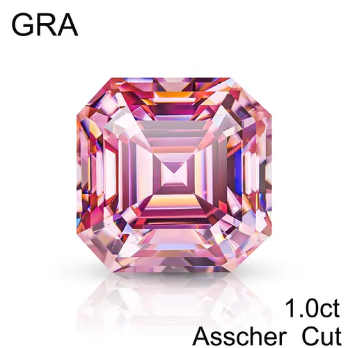 Pink Loose Moissanite 100% Real Lab Gemstone Stones For Women Jewelry Diamond Ring Material GRA Round/Pear/Emerald/Oval Cut - Image 28
