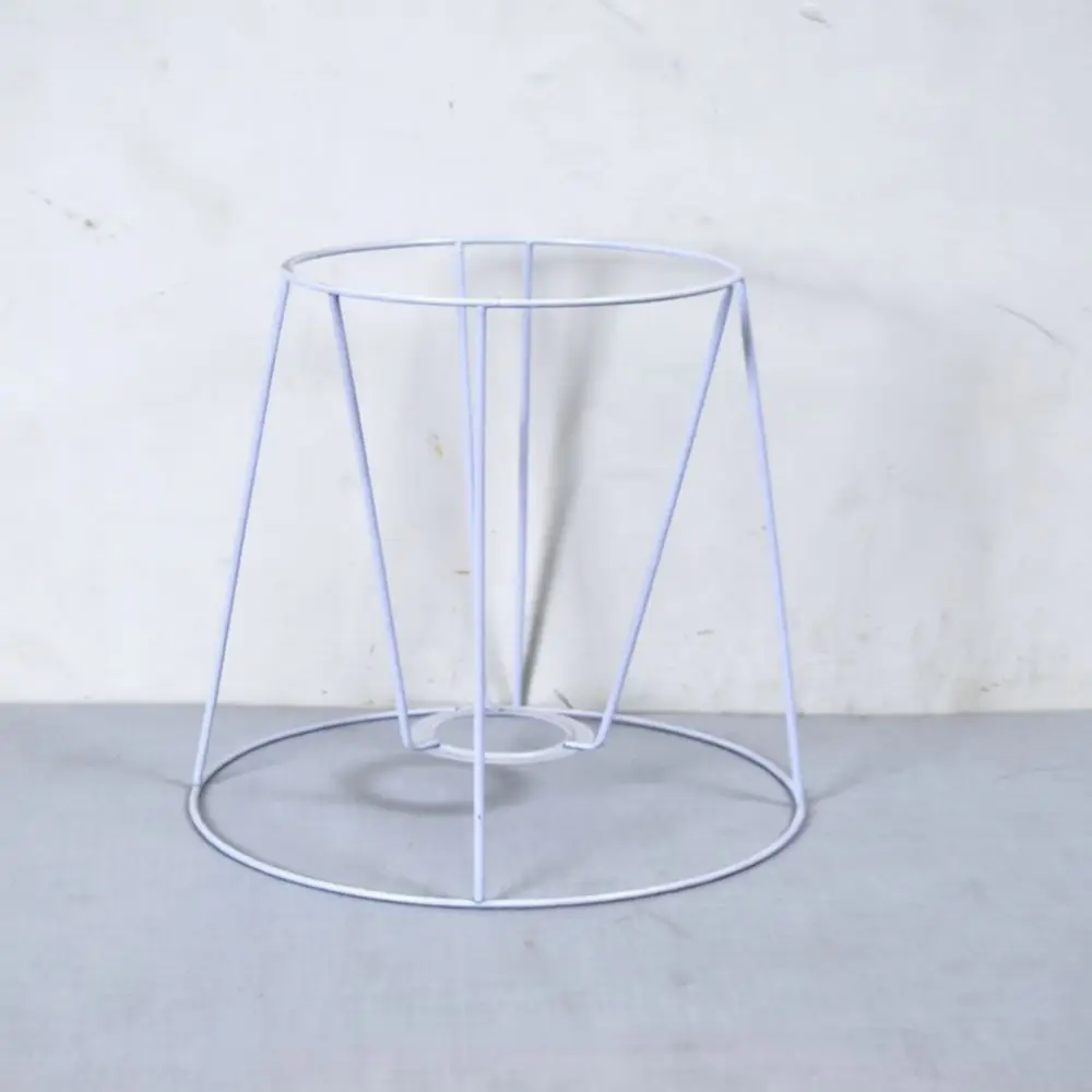 Professional Metal Lamp Shade Holder Skeleton Accessory DIY Craft Light Frame For Artisan Home Lighting Fixture Production