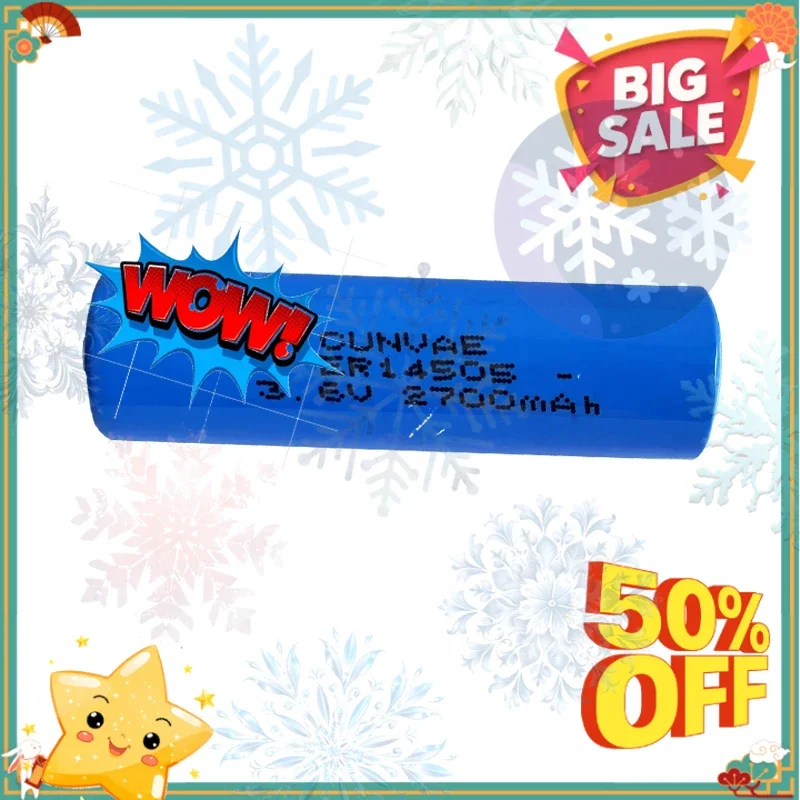SWZY 20PCS AA Lithium batteries 3.6V 14505 LS14505 2700mah AA Battery Superior Batteries For GPS Tracking Cameras