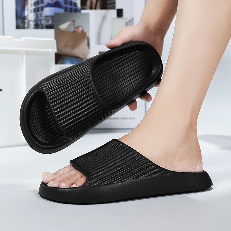 

Enhanced breathability slides summer large air holes, ultra light weight, soft foot feel and high cost performance for hot days