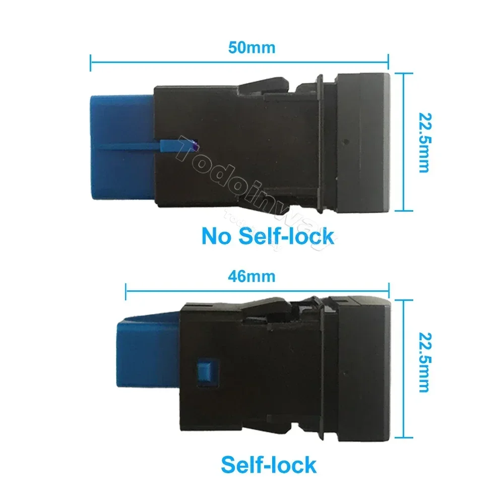 Car Camera Switch LED HD Control Button for Toyota RAV4 2020 Camry Xv70 2018 Prado 150 Avalon Corolla Vehicle Electronics
