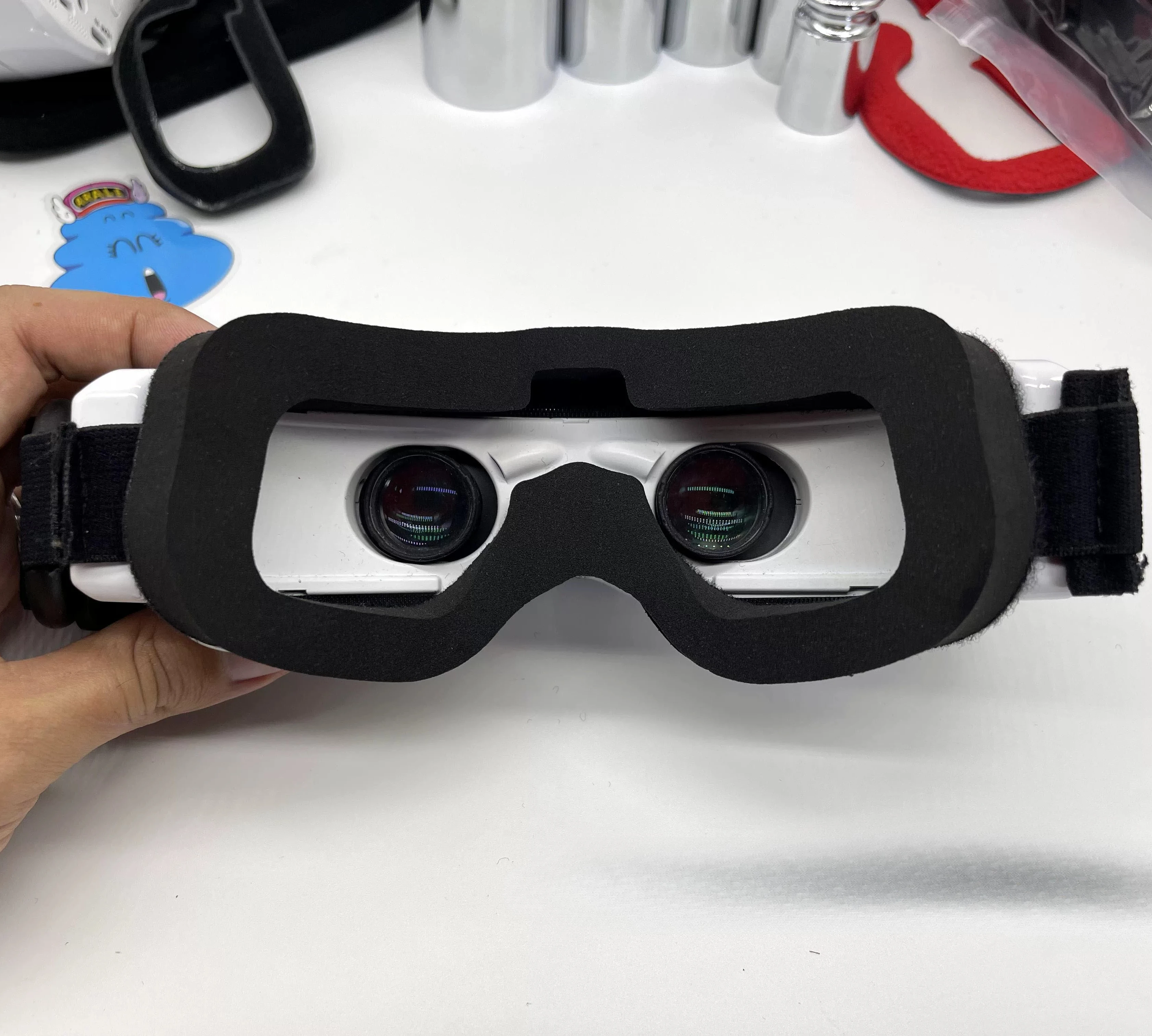 For FPV Fatshark HDO2 HDO+ Goggles Sponge Foam Pad Cover 10/14mm Thickness Video Glasses Anti Leakage Light Eye Mask Accessory
